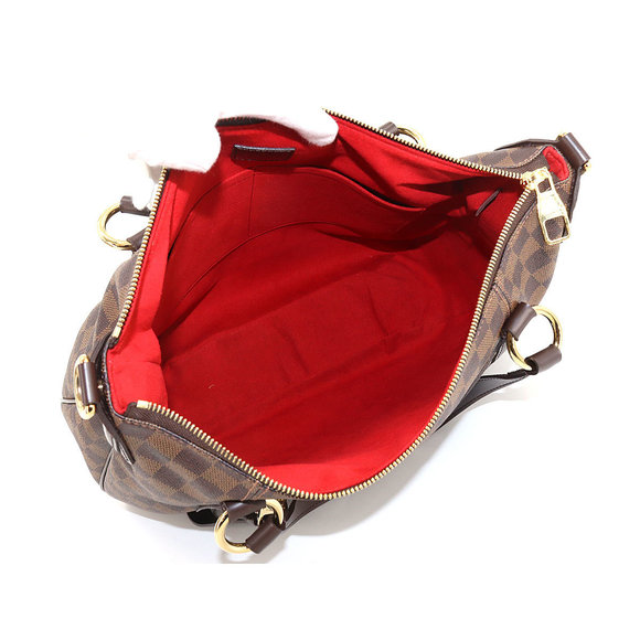 Louis Vuitton Damier Evora MM 2 Way Hand Shoulder Bag Ebene - Picture 6 of 7